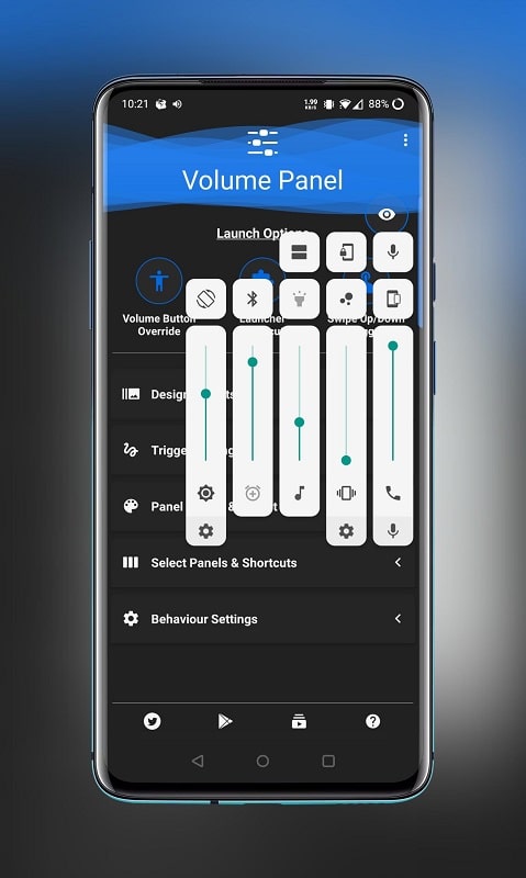 Volume Control Panel Pro APK - screenshot 4