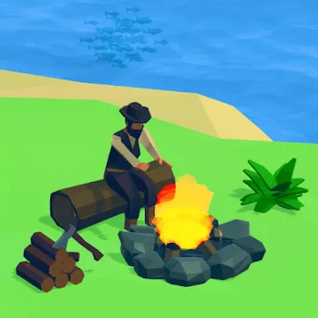 Lost Island: Idle RPG Survival MOD APK icon