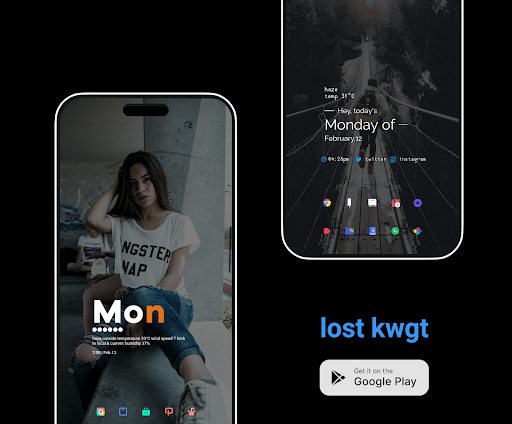 lost KWGT - screenshot 4