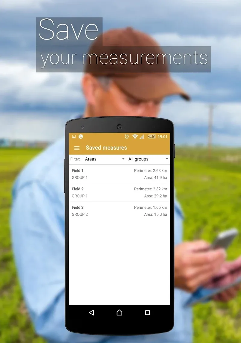 Fields Area Measure Free - screenshot 6