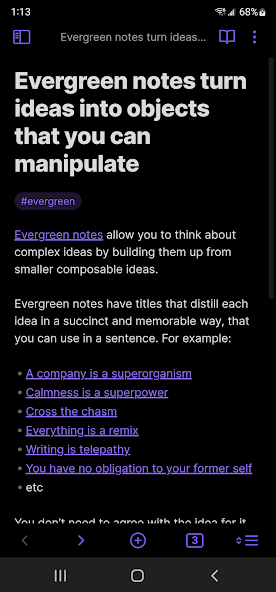 Obsidian - screenshot 1