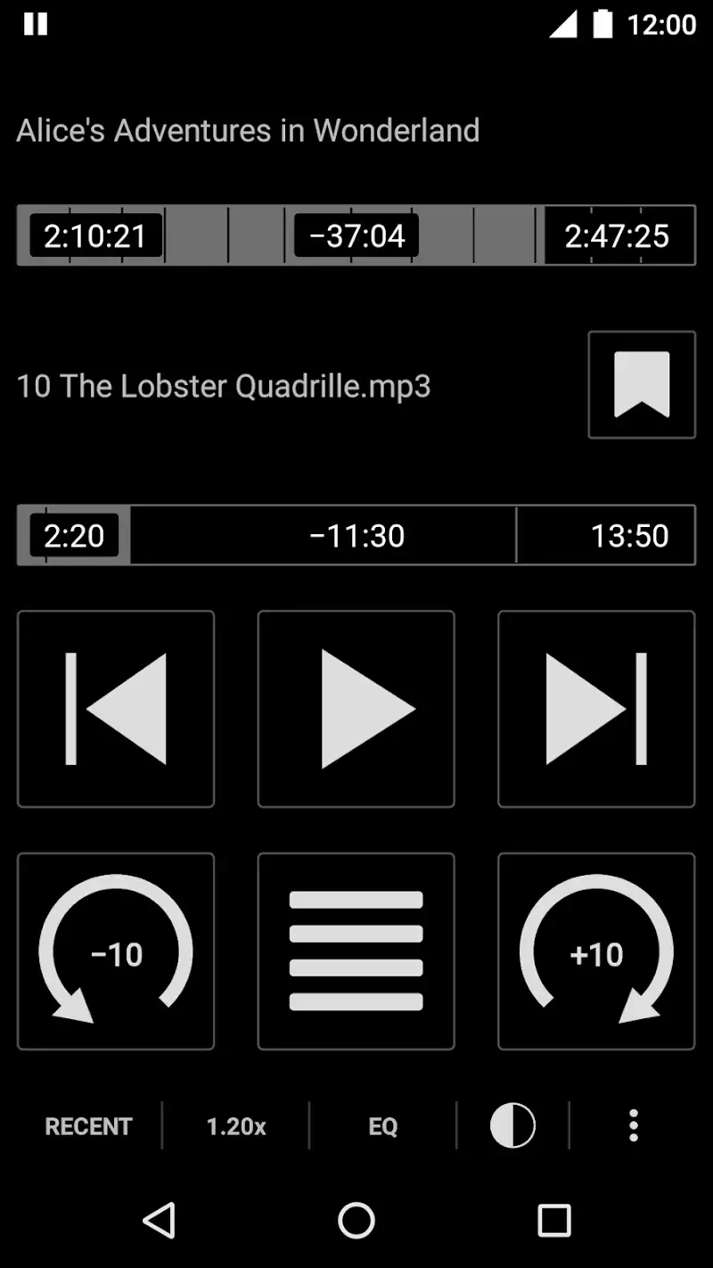 Simple Audiobook Player + - screenshot 1