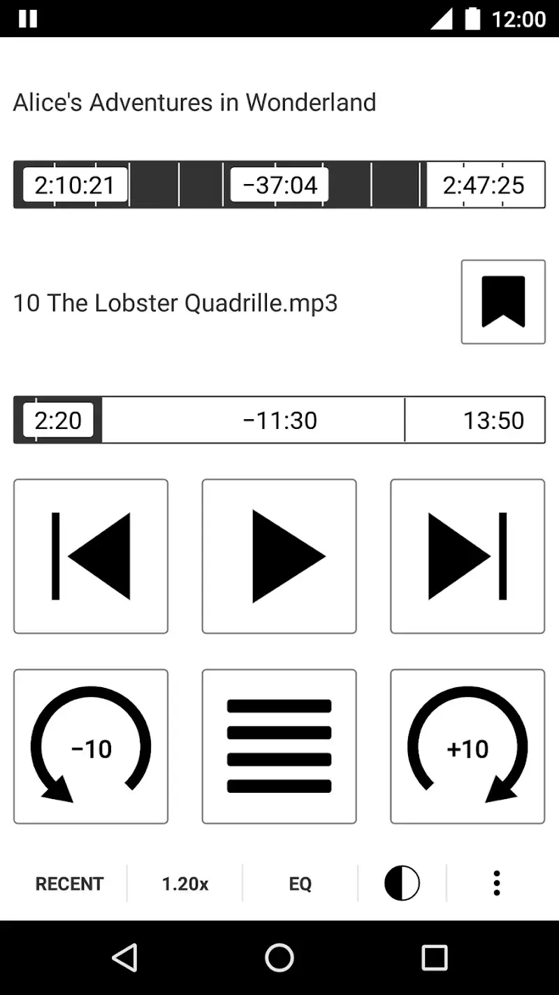 Simple Audiobook Player + - screenshot 2