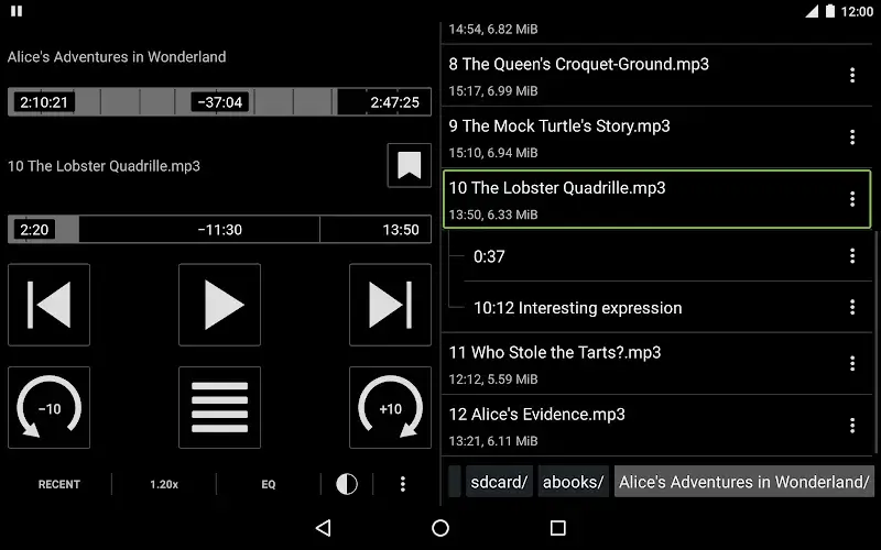 Simple Audiobook Player + - screenshot 6
