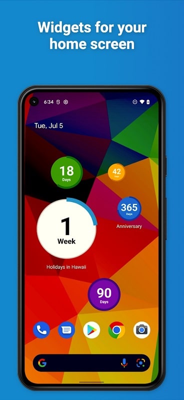 Countdown Widget APK - screenshot 4