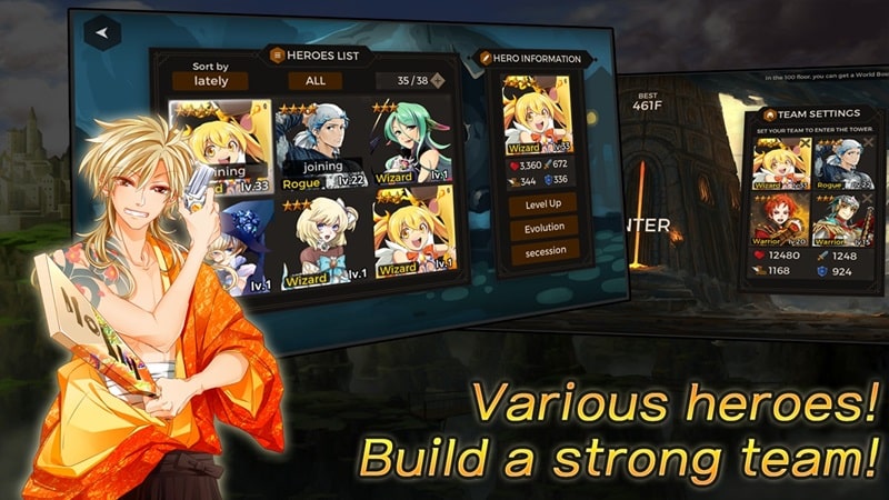 Secret Tower 500F APK - screenshot 3