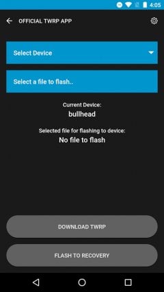 Official TWRP App Premium - screenshot 2
