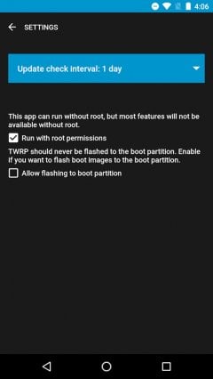Official TWRP App Premium - screenshot 3