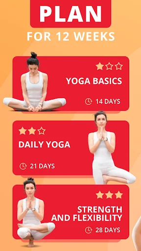 Hatha yoga for beginners - screenshot 2