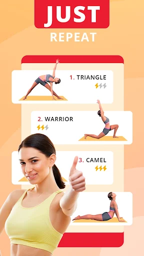 Hatha yoga for beginners - screenshot 3