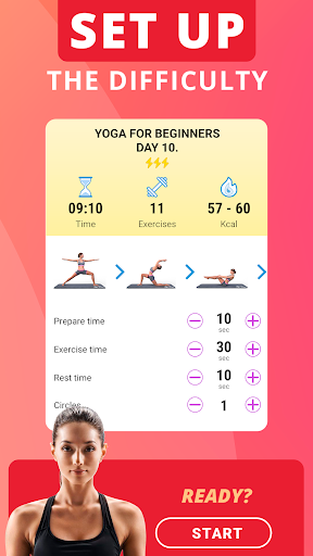 Hatha yoga for beginners - screenshot 6