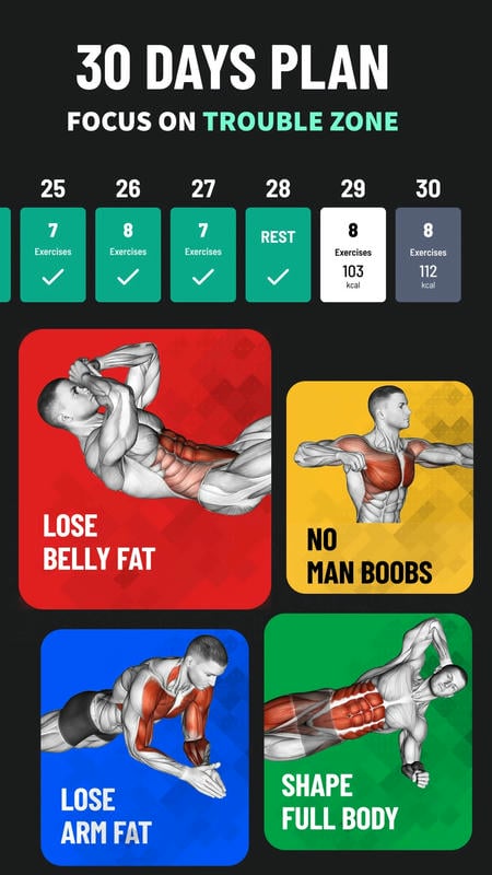 Lose Weight App for Men - screenshot 2