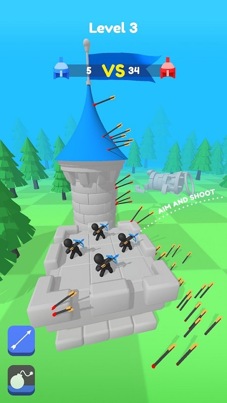 Merge Archers APK - screenshot 1