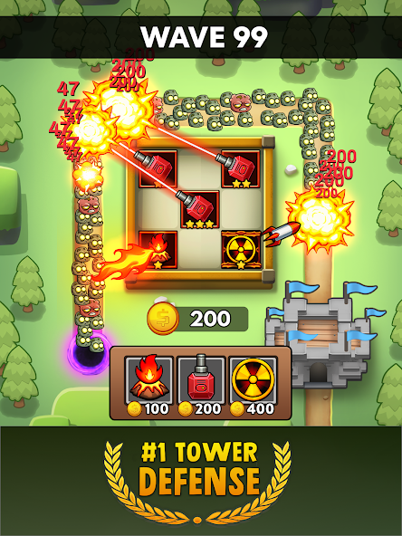 Merge Clash: Tower Defense TD - screenshot 14