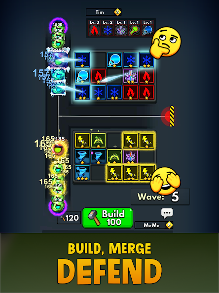 Merge Clash: Tower Defense TD - screenshot 15