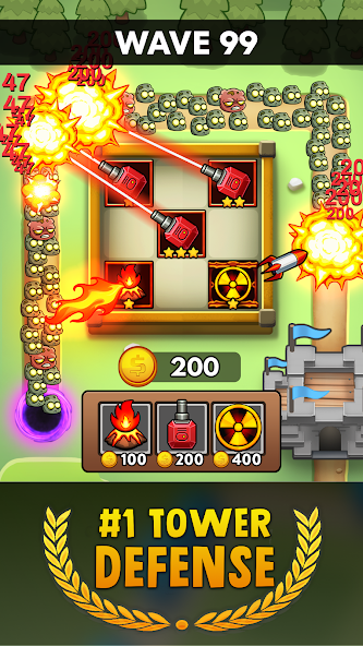 Merge Clash: Tower Defense TD - screenshot 2