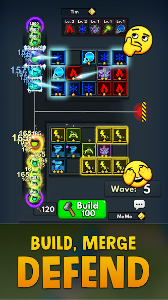 Merge Clash: Tower Defense TD - screenshot 3