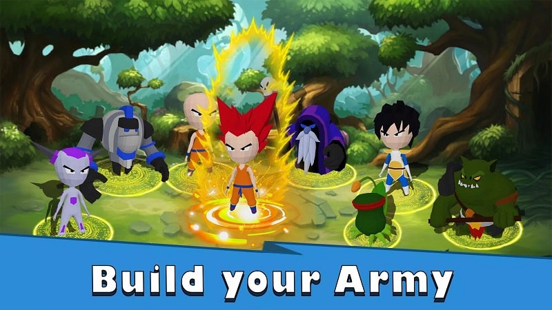 Merge Heroes – Warrior Battle APK - screenshot 1