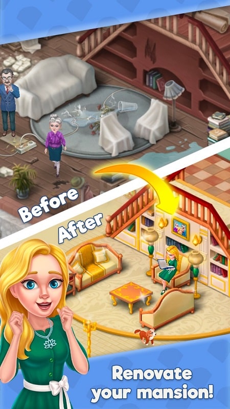 Merge Villa APK - screenshot 1