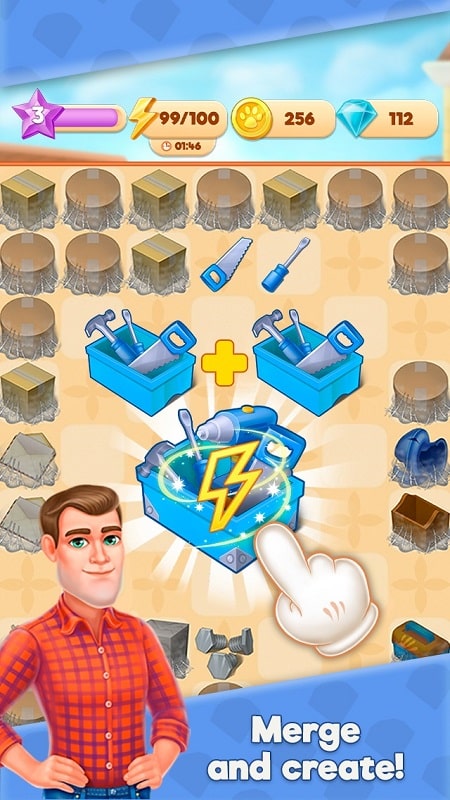 Merge Villa APK - screenshot 3