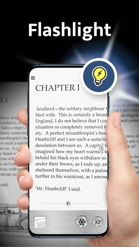 Magnifier Plus with Flashlight APK - screenshot 2