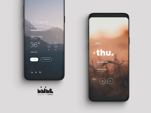 Mnml - Minimal KWGT widgets - screenshot 5