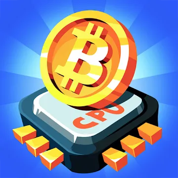 The Crypto Merge - bitcoin mining simulator MOD APK icon