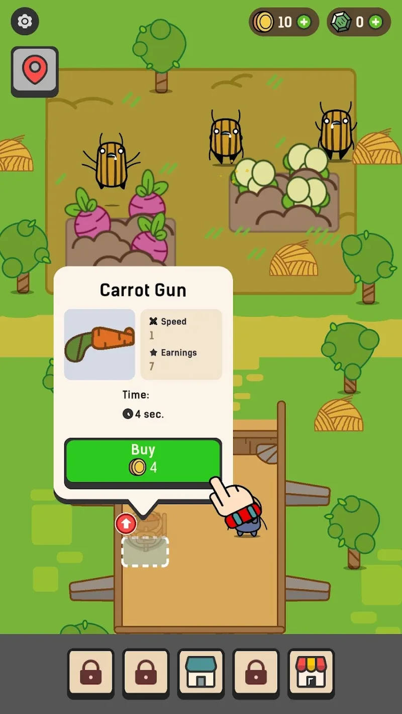 Farming Warriors Idle TD - screenshot 1