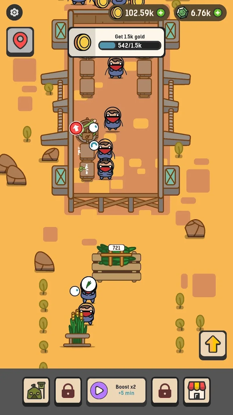 Farming Warriors Idle TD - screenshot 4