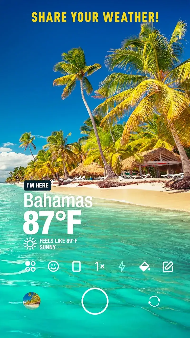 InstaWeather Your Weathershot - screenshot 1