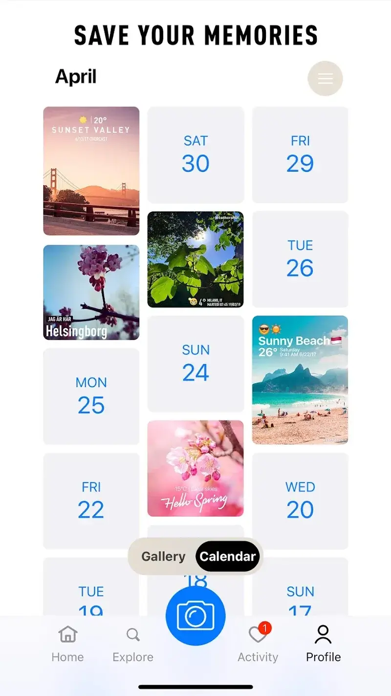 InstaWeather Your Weathershot - screenshot 6
