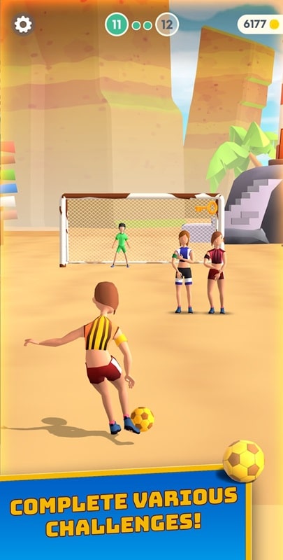 Flick Goal APK - screenshot 1