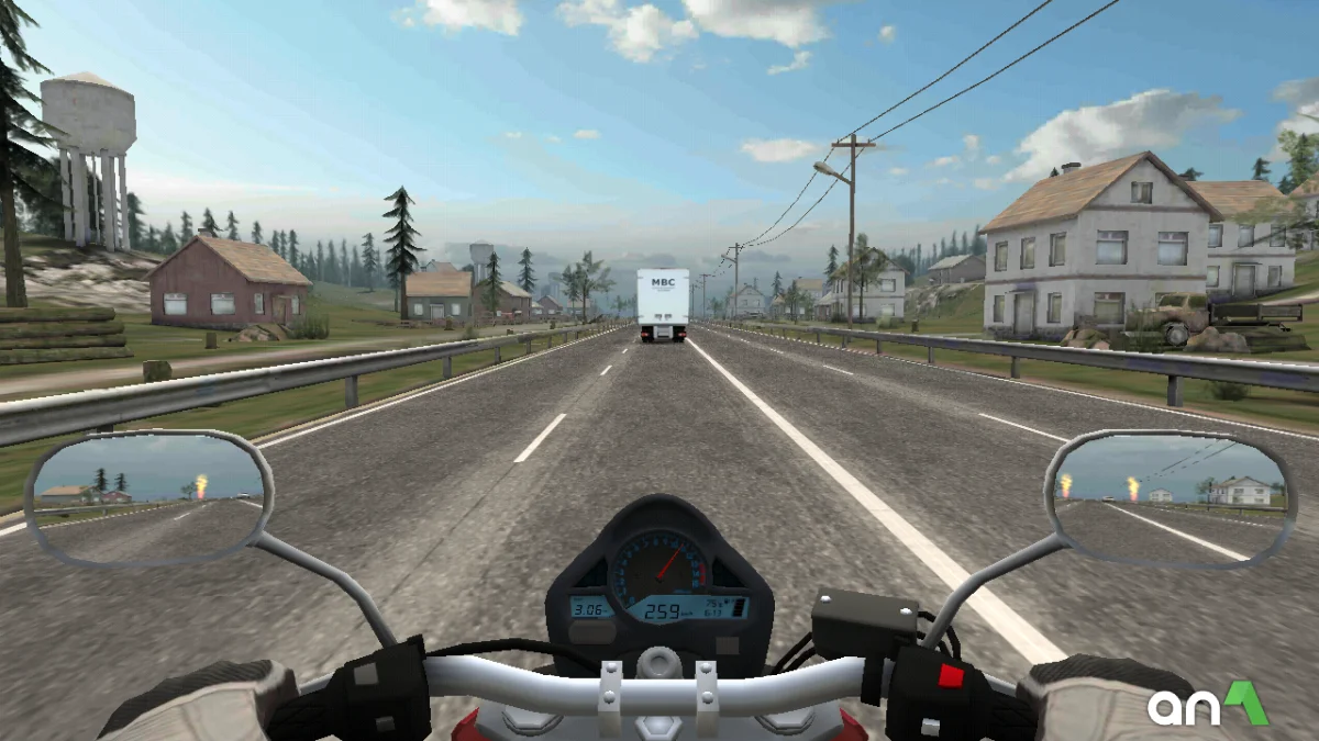 Racing Fever: Moto - screenshot 1