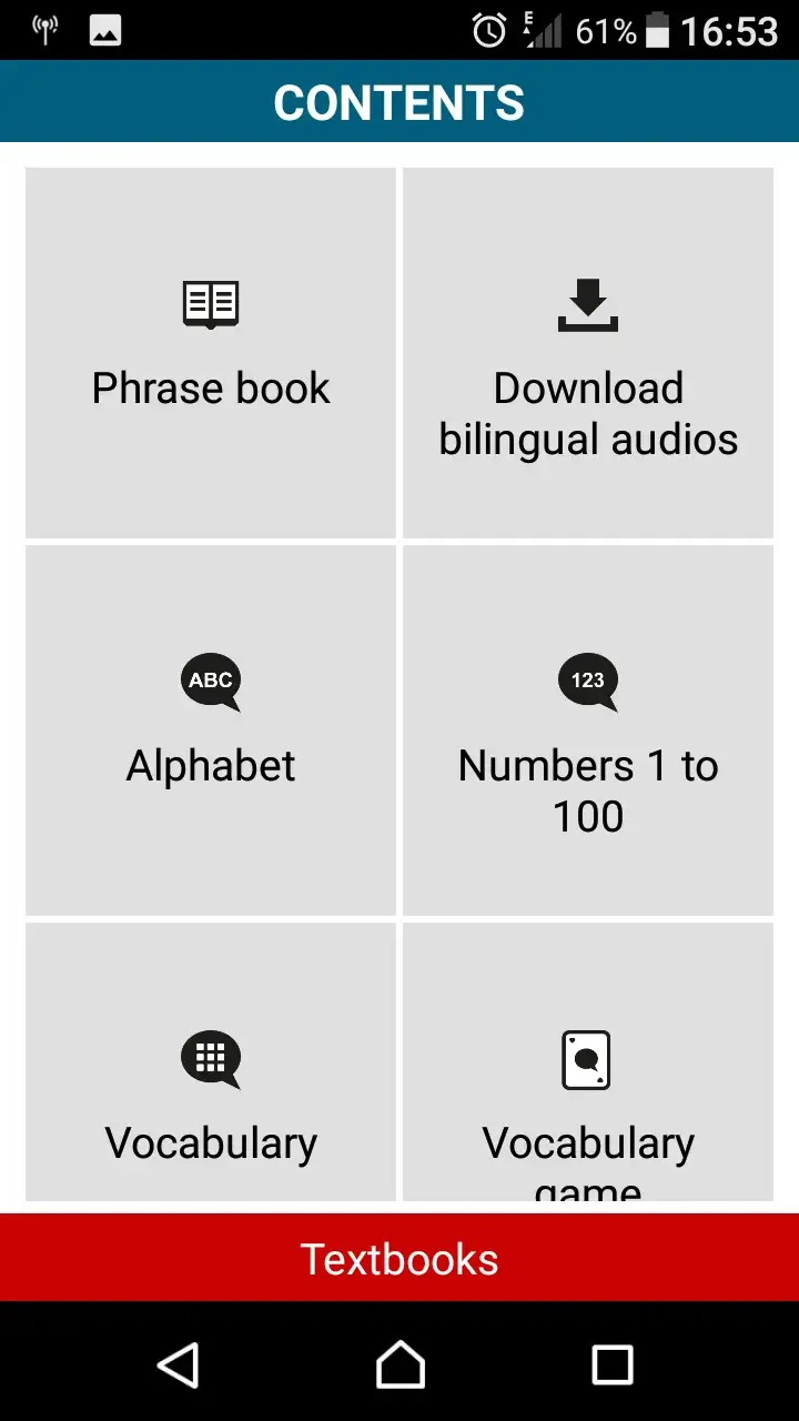 STEPS in 50 languages - screenshot 3