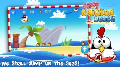 Ninja Chicken Beach - screenshot 3