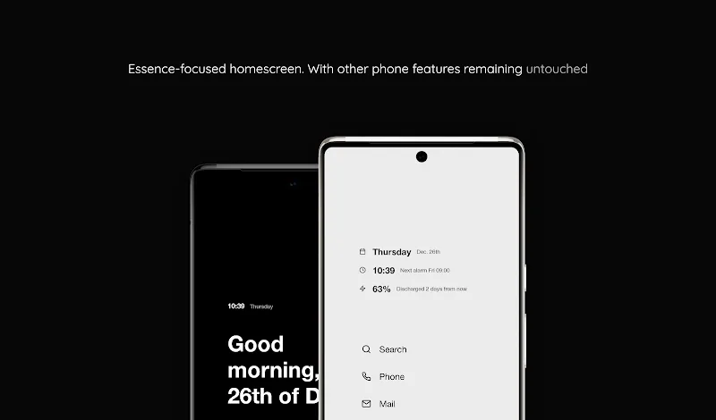 Mono KLWP v5.4 APK (Full Version) - screenshot 3