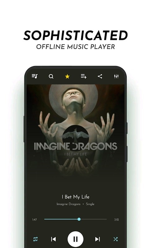 audioPro Music Player APK - screenshot 1