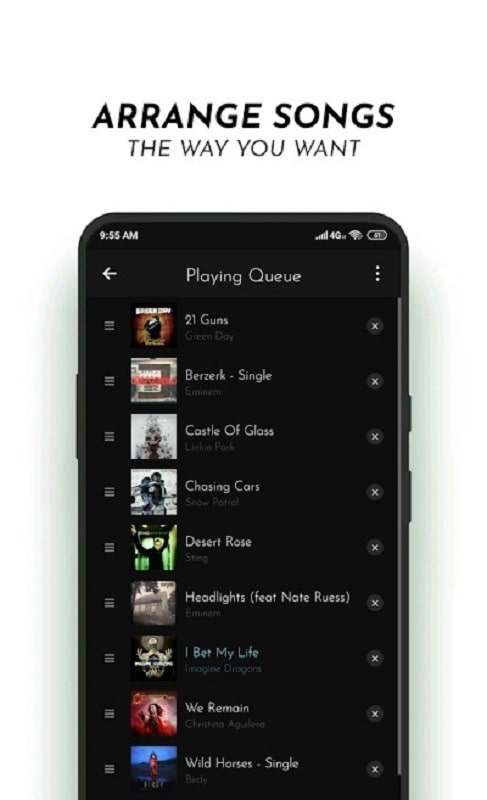 audioPro Music Player APK - screenshot 3
