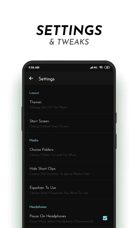 audioPro Music Player APK - screenshot 4
