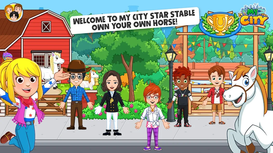 My City: Star Horse Stable - screenshot 1