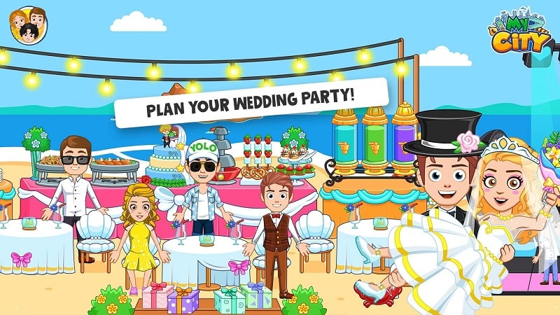 My City Wedding Party - screenshot 1