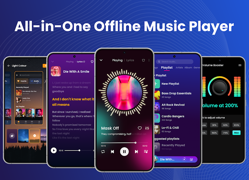 Music Player Offline - screenshot 1