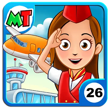 My Town : Airport MOD APK icon