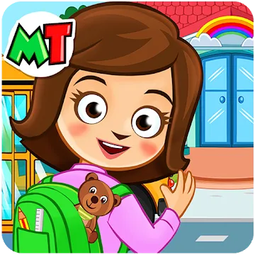 My Town : School MOD APK icon