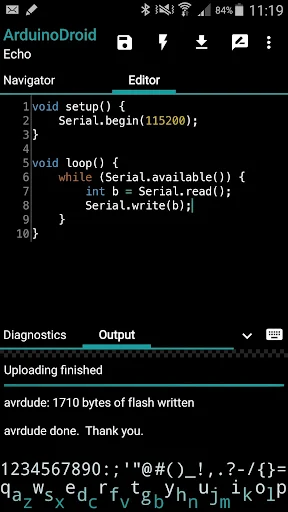 ArduinoDroid - screenshot 4