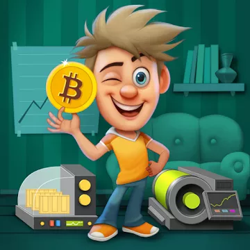 Idle Miner Simulator - Tap Tap Tycoon Bitcoin MOD APK icon