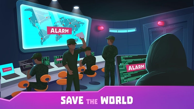 Hacker or Dev Tycoon Tap Sim APK - screenshot 3