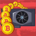 Bitcoin mining simulator MOD APK icon