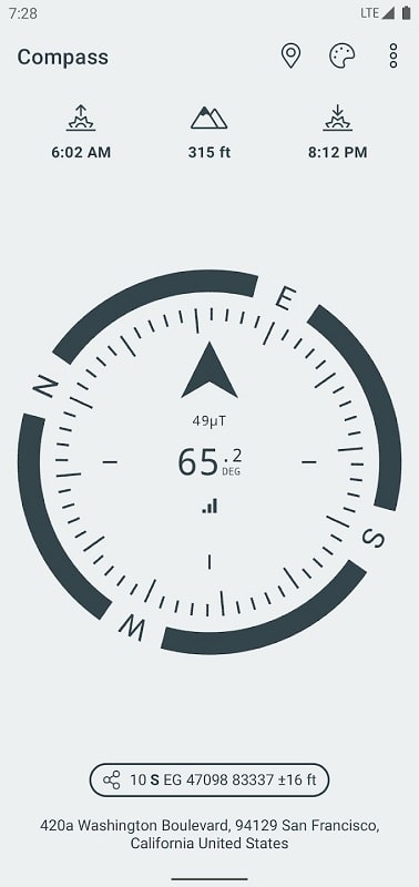 Compass & Altimeter APK - screenshot 3