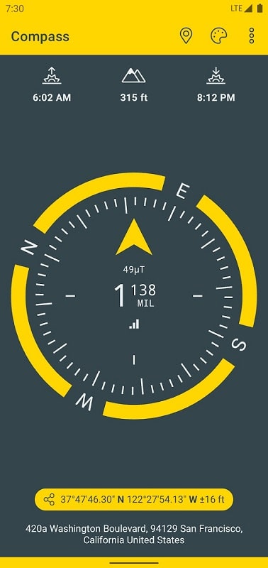 Compass & Altimeter APK - screenshot 5